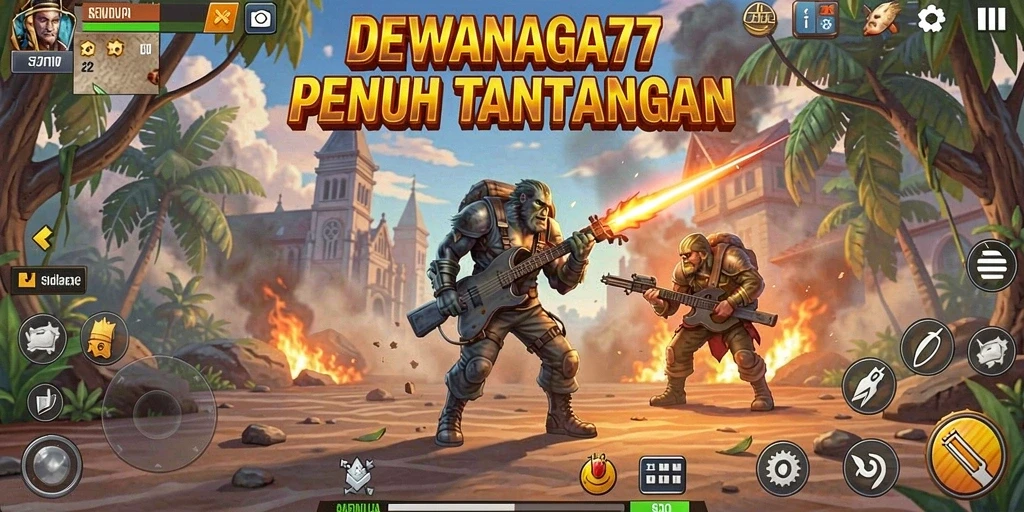 Tampilan gameplay DEWANAGA77 yang realistis dan imersif.