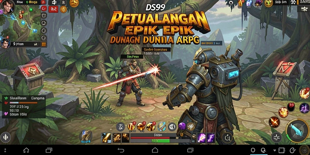 Tangkapan layar DS99 menampilkan aksi pertempuran yang mendebarkan.