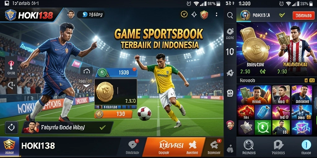 Tampilan gameplay HOKI138 saat taruhan olahraga berlangsung.
