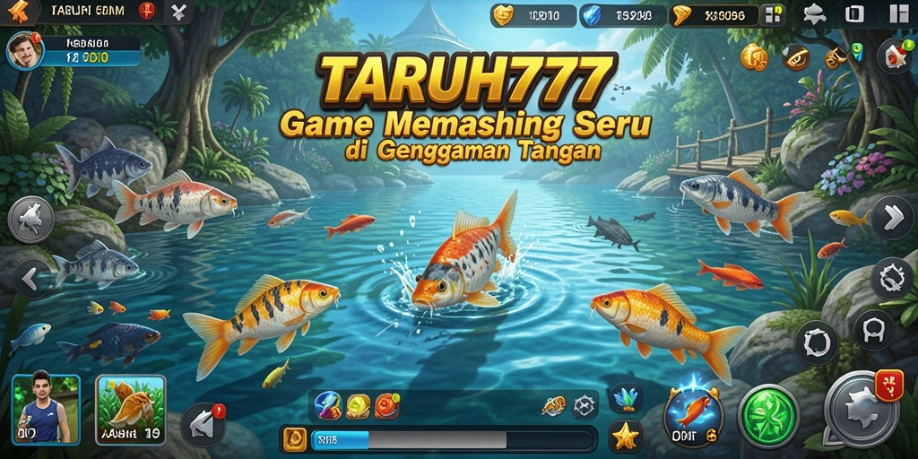 Tangkapan ikan yang memukau dan gameplay seru di TARUH777.