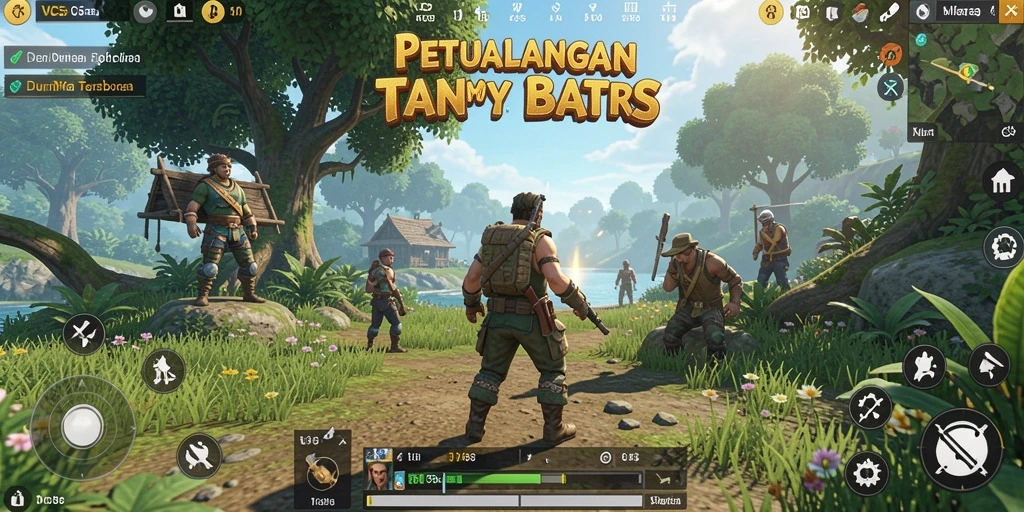 Gameplay VC55 menampilkan dunia terbuka yang luas dan kaya akan interaksi.