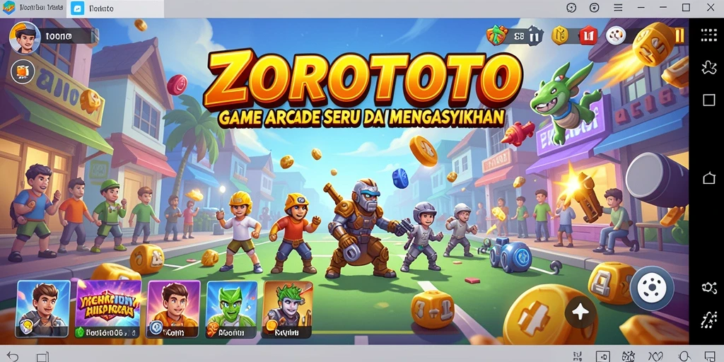 Screenshot gameplay ZOROTOTO menampilkan keseruan dan tantangan yang dihadapi pemain.